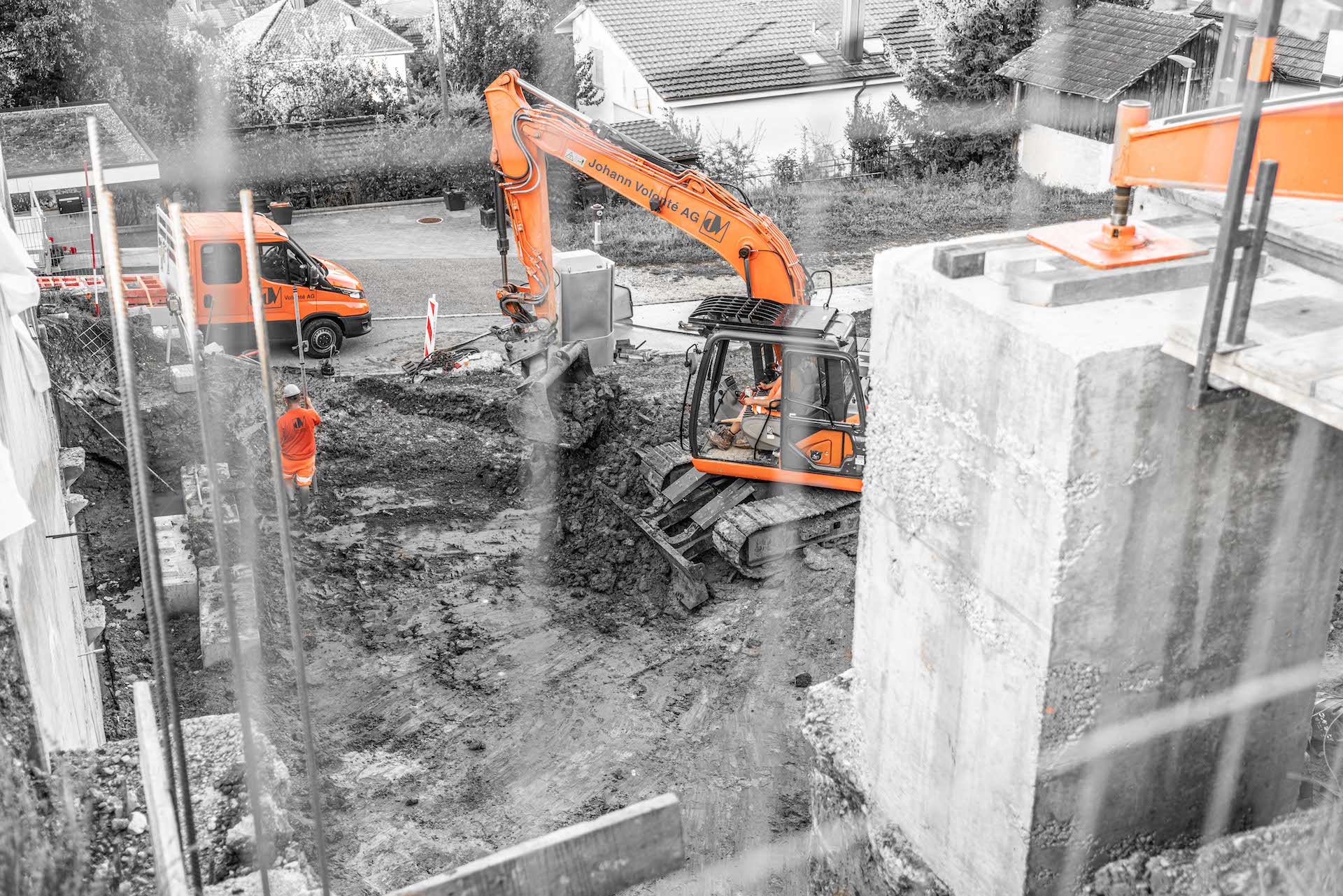 JOHANN VOLONTÉ AG in tiefgreifender Mission Image